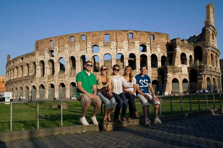 Students in Italy